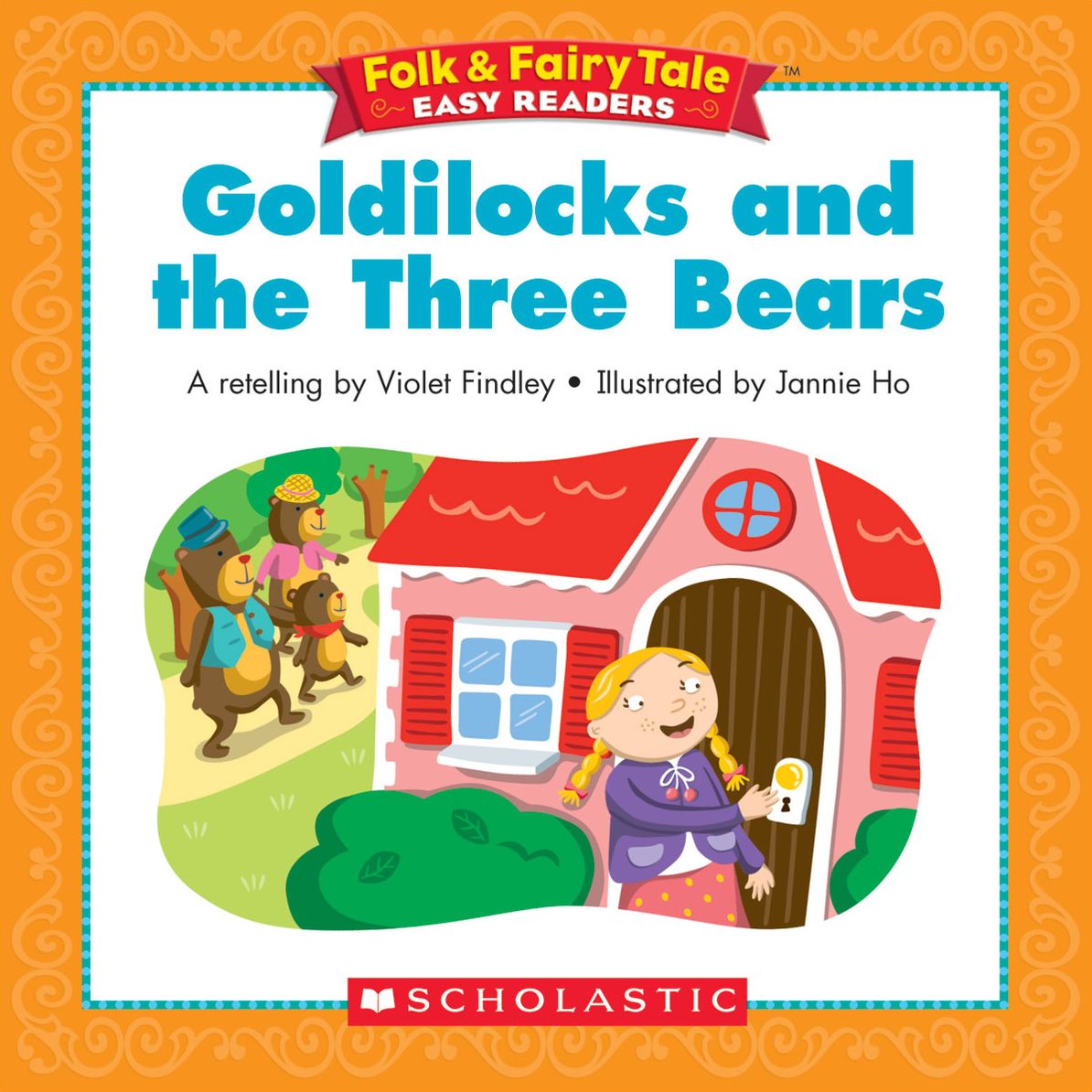 Folk & Fairy Tale Easy Readers: Goldilocks And The Three Bears (PagePerfect NOOK Book)