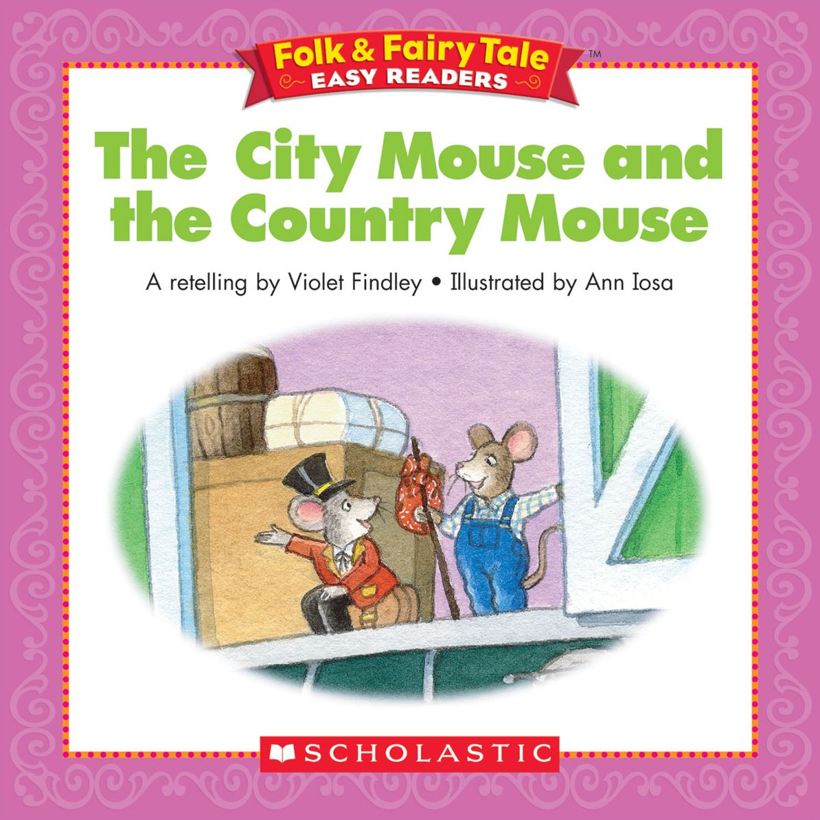 Folk & Fairy Tale Easy Readers: The City Mouse And The Country Mouse (PagePerfect NOOK Book)