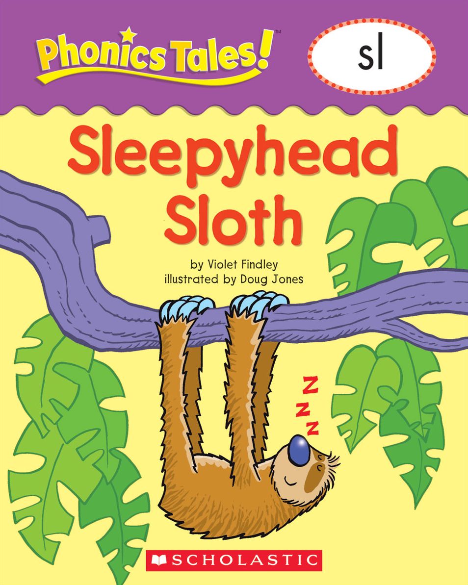 Phonics Tales: Sleepyhead Sloth (SL) (PagePerfect NOOK Book)