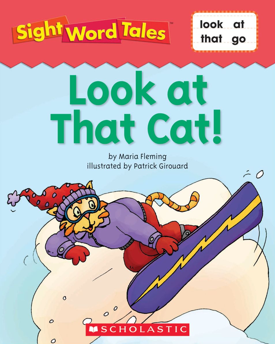 Sight Word Tales: Look at that Cat! (PagePerfect NOOK Book)