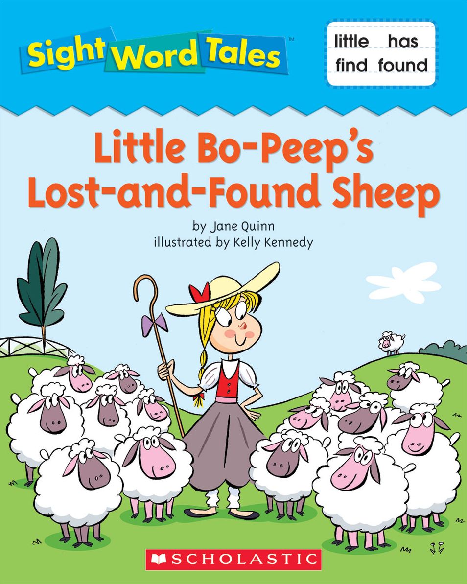 Sight Word Tales: Little Bo-Peep's Lost-and-Found Sheep (PagePerfect NOOK Book)