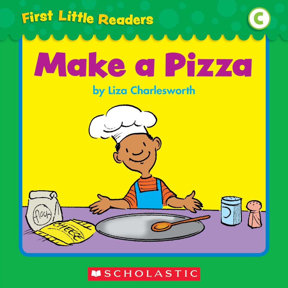 First Little Readers: Make A Pizza (Level C) (PagePerfect NOOK Book)