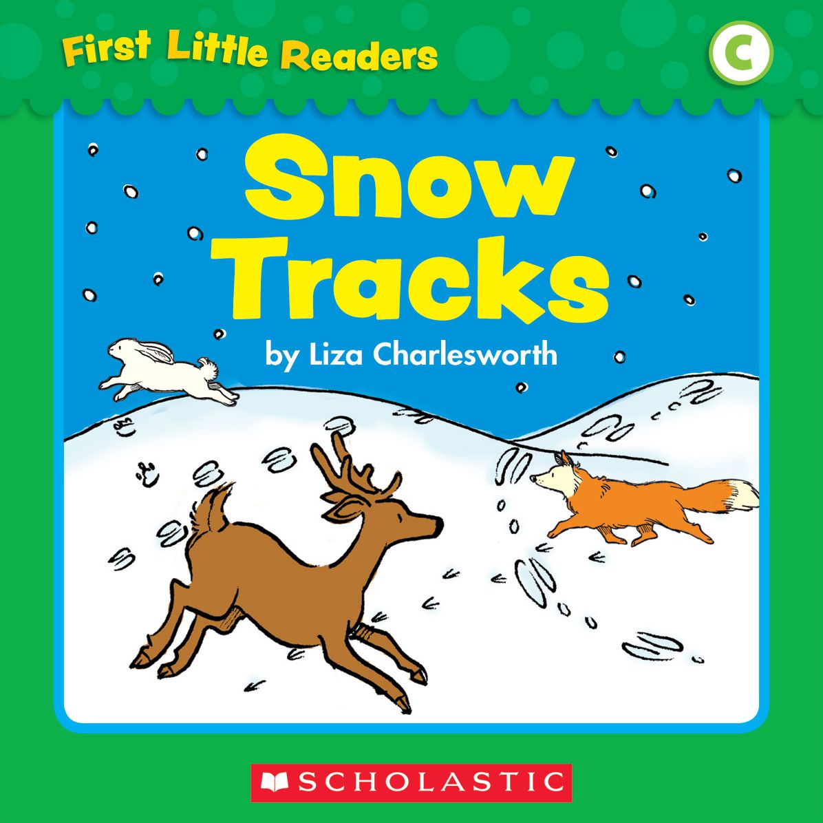 First Little Readers: Snow Tracks (Level C) (PagePerfect NOOK Book)