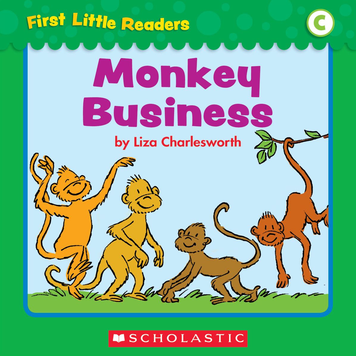 First Little Readers: Monkey Business (Level C) (PagePerfect NOOK Book)
