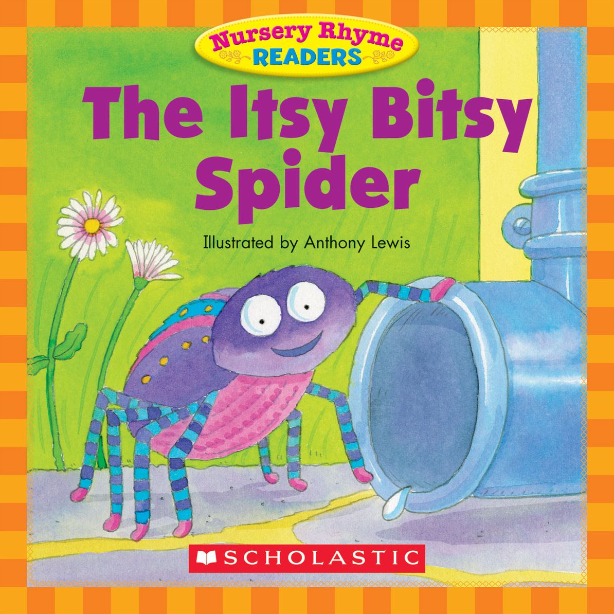 Nursery Rhyme Readers: The Itsy Bitsy Spider (PagePerfect NOOK Book)