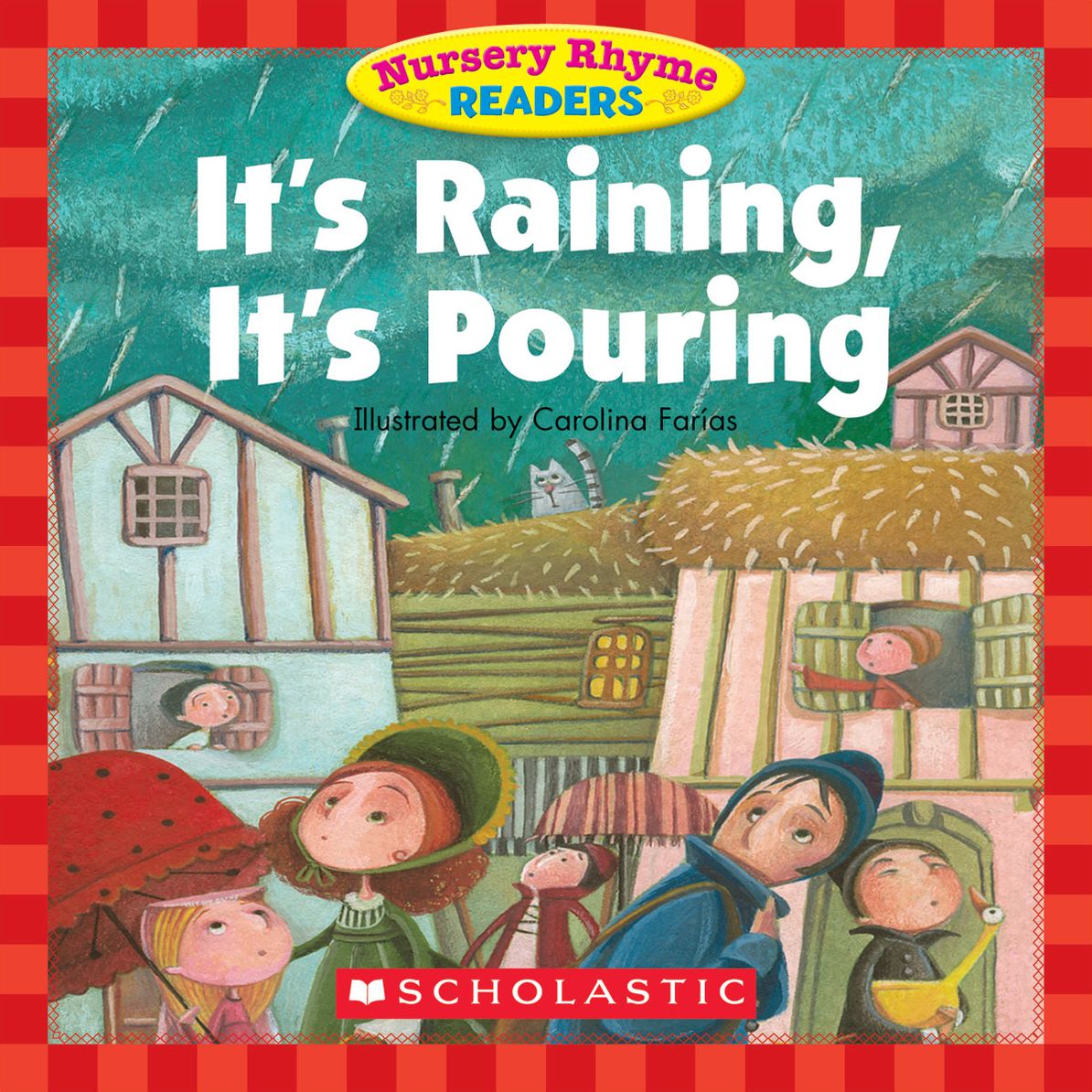 Nursery Rhyme Readers: It's Raining, It's Pouring (PagePerfect NOOK Book)