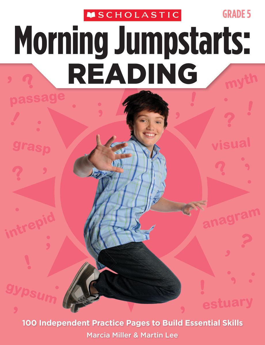 Morning Jumpstarts: Reading: Grade 5: 100 Independent Practice Pages to Build Essential Skills