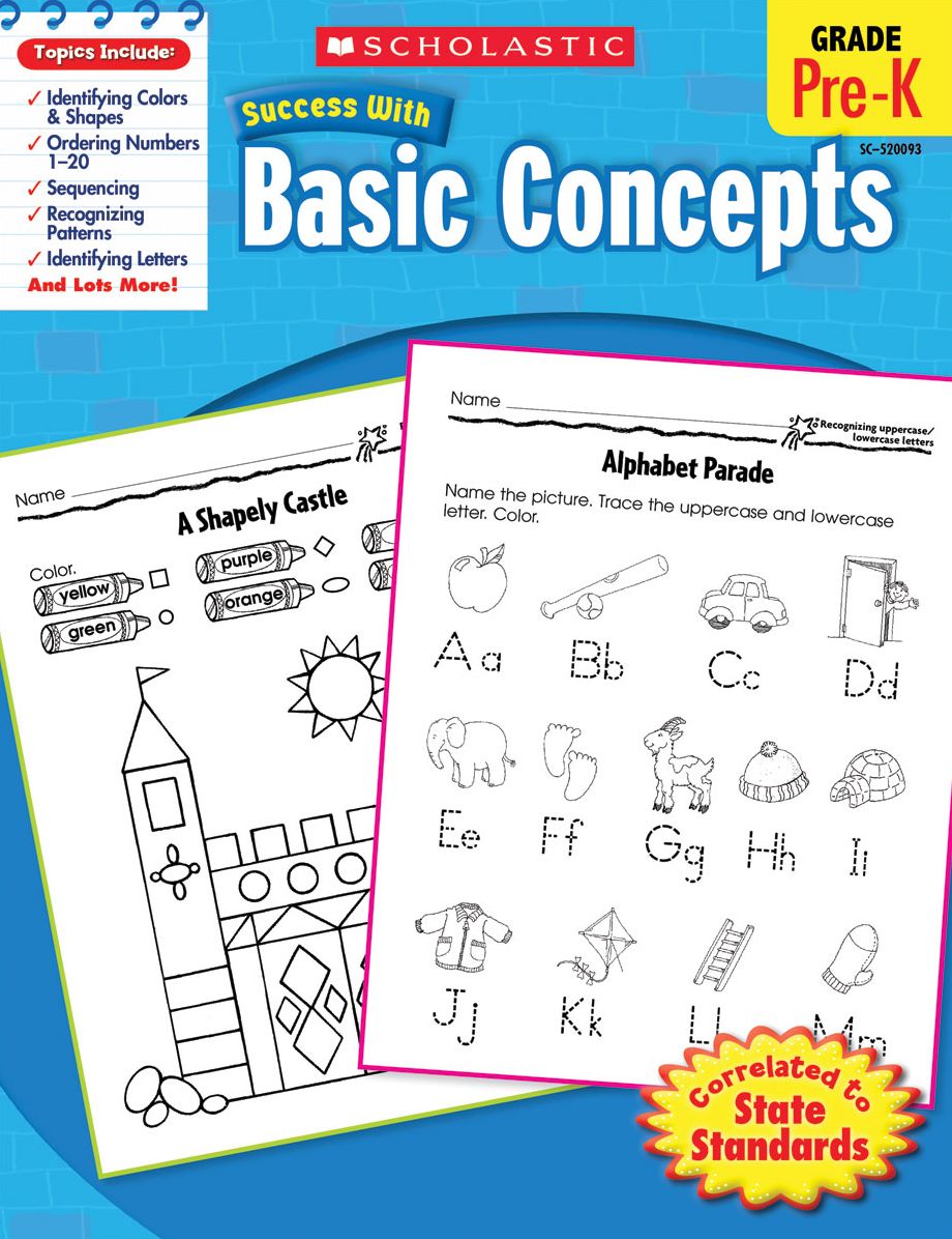 Scholastic Success With Basic Concepts