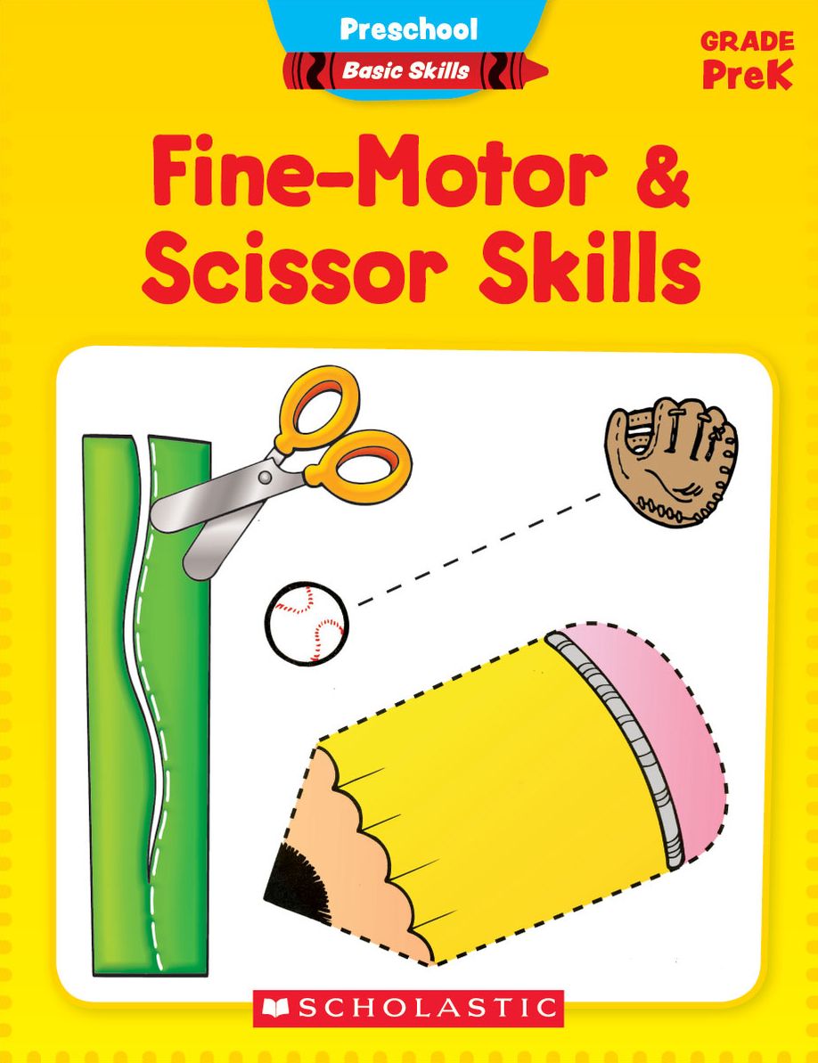 Preschool Basic Skills: Fine-Motor & Scissor Skills (PagePerfect NOOK Book)