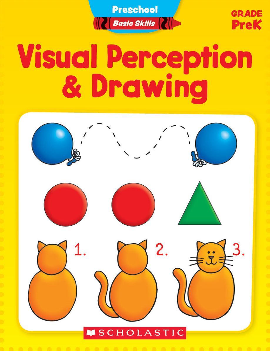 Preschool Basic Skills: Visual Perception & Drawing (PagePerfect NOOK Book)