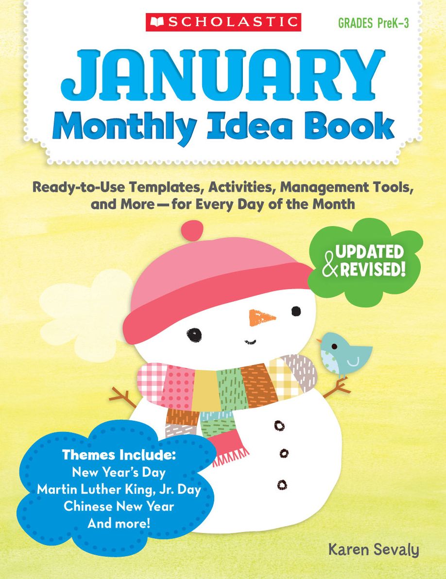 January Monthly Idea Book: Ready-to-Use Templates, Activities, Management Tools, and More - for Every Day of the Month (PagePerfect NOOK Book)