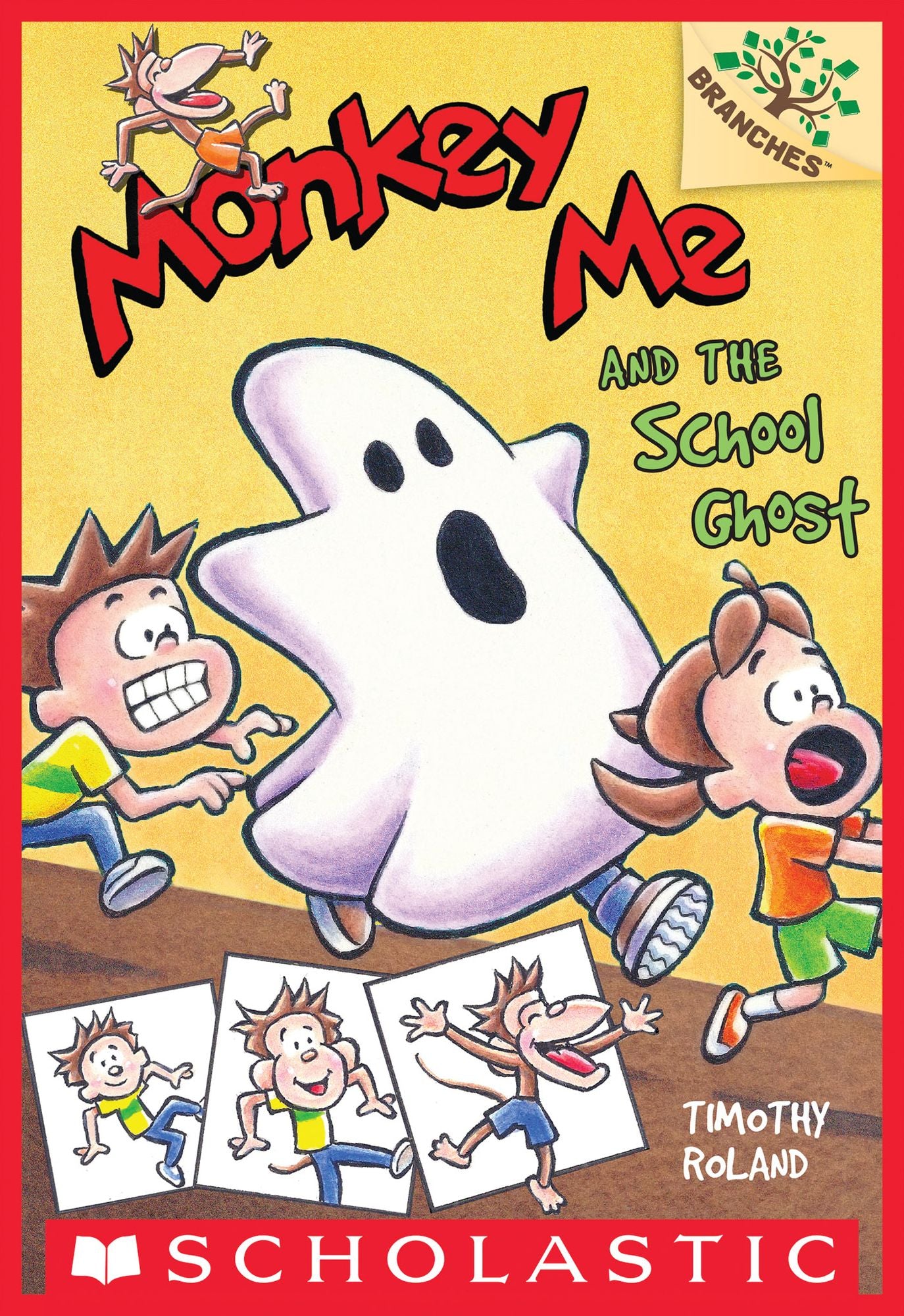 Monkey Me and the School Ghost: A Branches Book (Monkey Me #4)