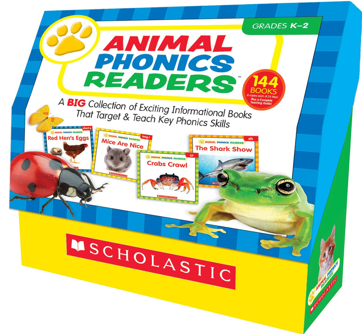 Animal Phonics Readers: A Big Collection of Exciting Informational Books That Target and Teach Key Phonics Skills