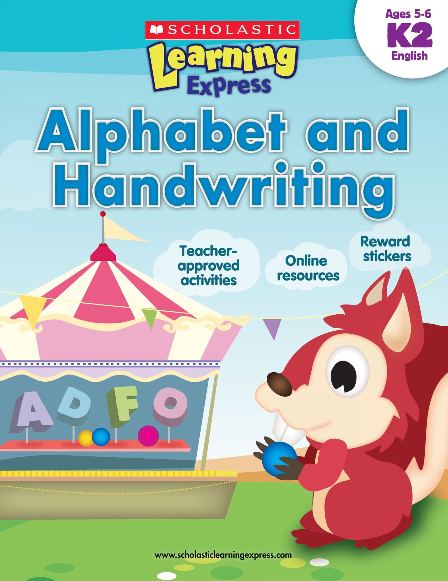Scholastic Learning Express: Alphabet and Handwriting (K-2)