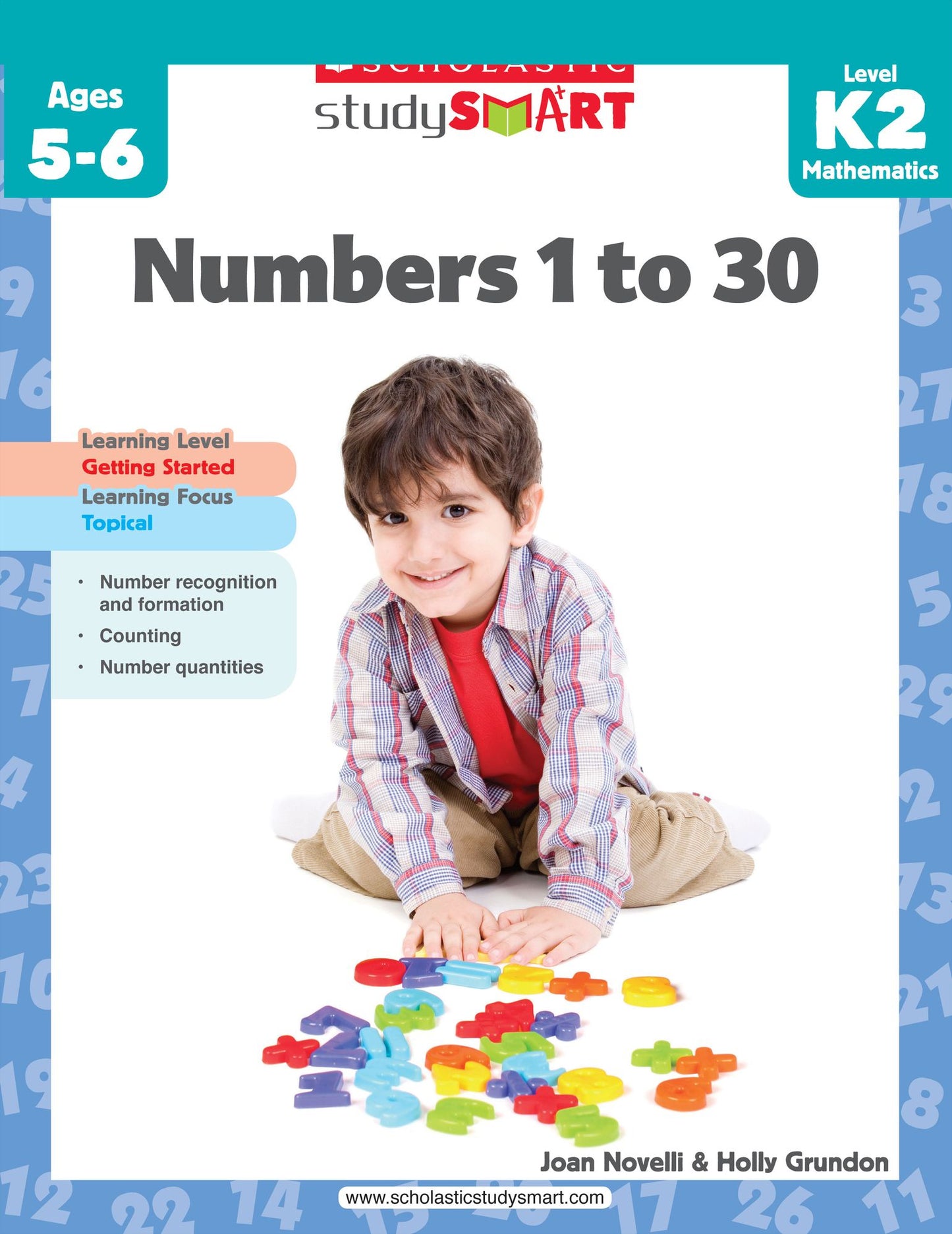 Scholastic Study Smart: Numbers 1 to 30 (K-2)