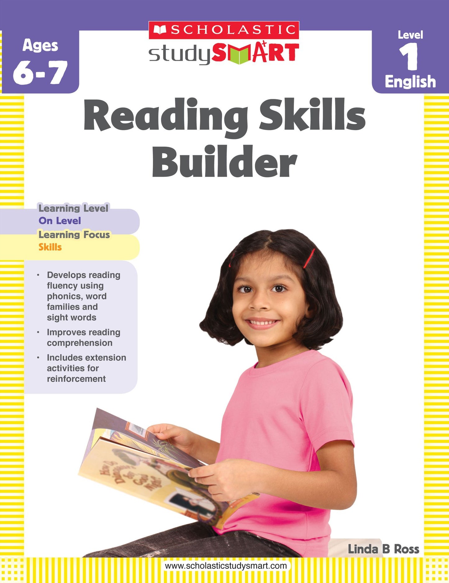 Scholastic Study Smart: Reading Skills Builder: Level 1 (PagePerfect NOOK Book)
