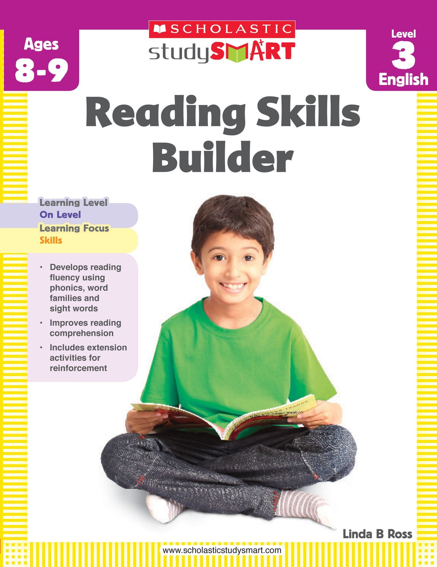 Scholastic Study Smart: Reading Skills Builder: Level 3 (PagePerfect NOOK Book)