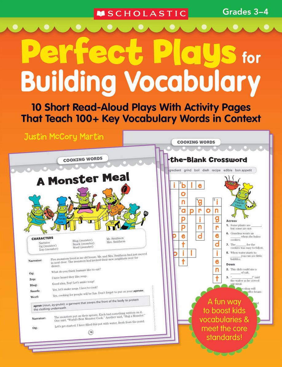 Perfect Plays for Building Vocabulary (3-4): 10 Short Read-Aloud Plays With Activity Pages That Teach 100+ Key Vocabulary Words in Context