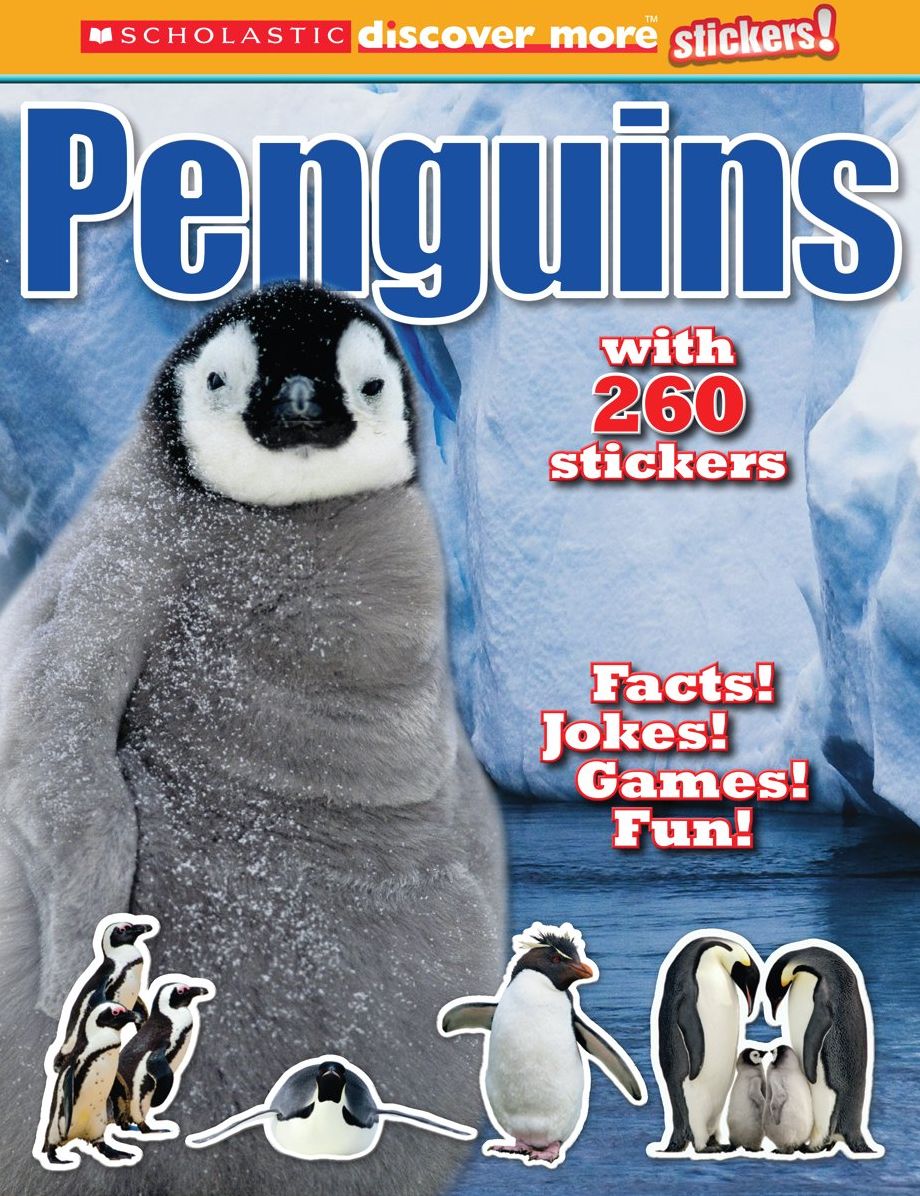 Penguins Stickerbook (Scholastic Discover More Series)