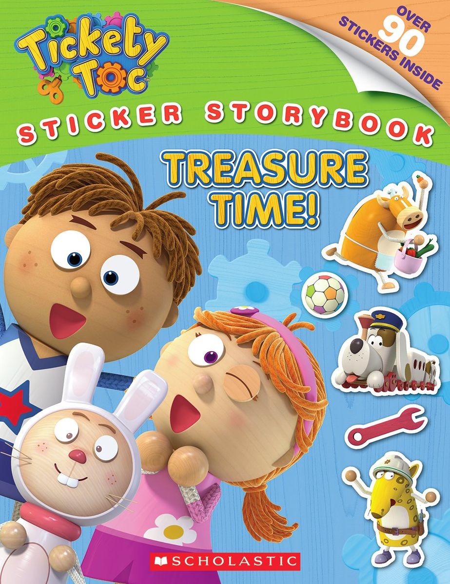 Tickety Toc: Treasure Time - Sticker Storybook