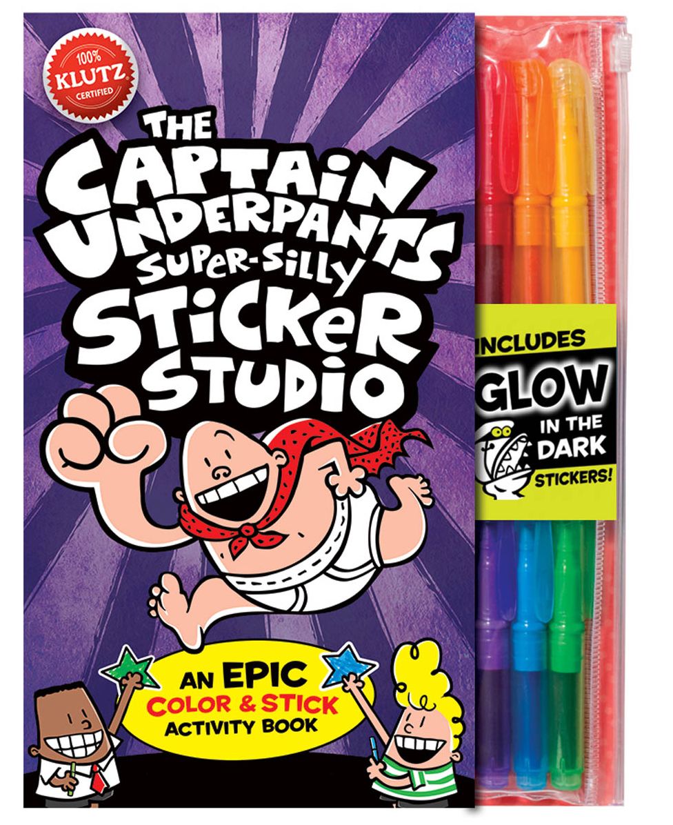 The Captain Underpants Super-Silly Sticker Studio