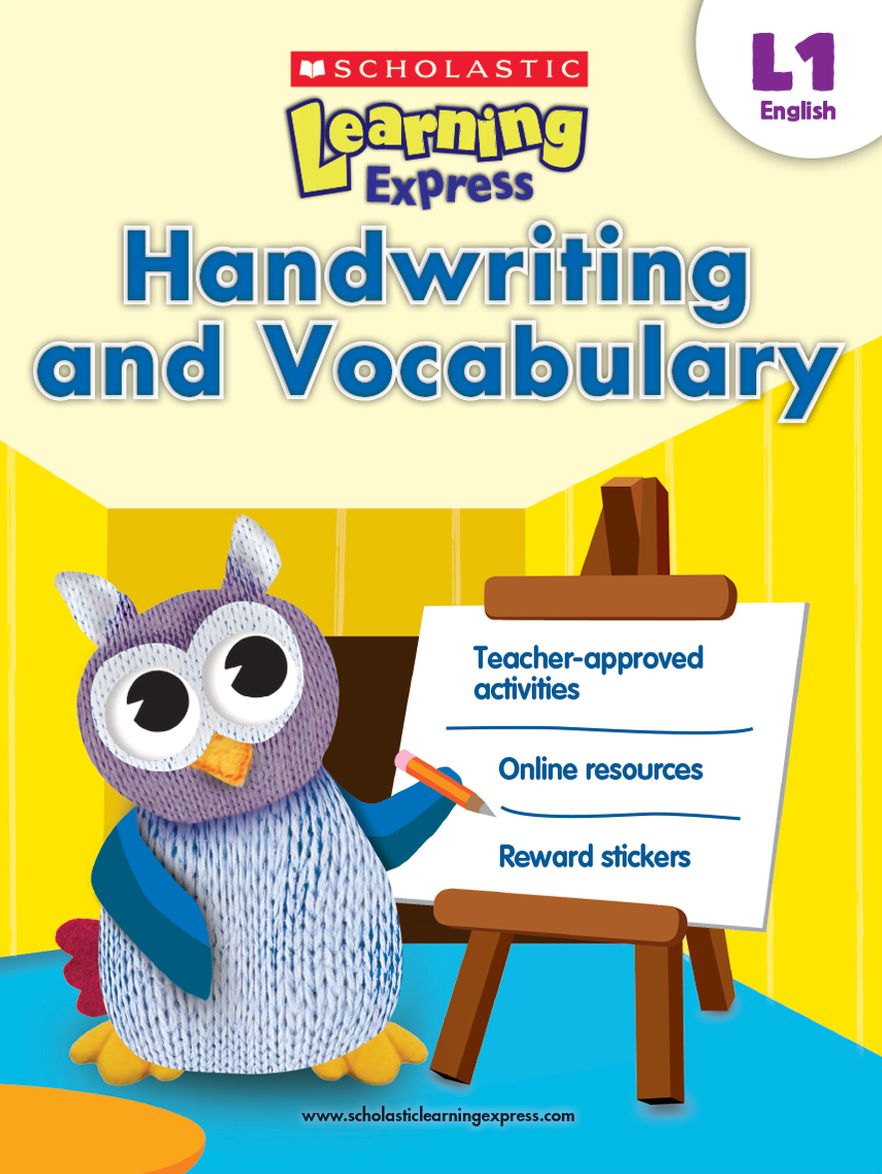 Scholastic Learning Express Level 1: Handwriting and Vocabulary (PagePerfect NOOK Book)