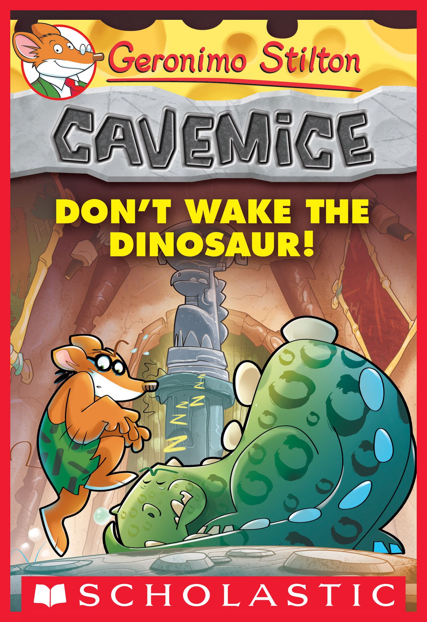 Don't Wake the Dinosaur! (Geronimo Stilton: Cavemice Series #6)