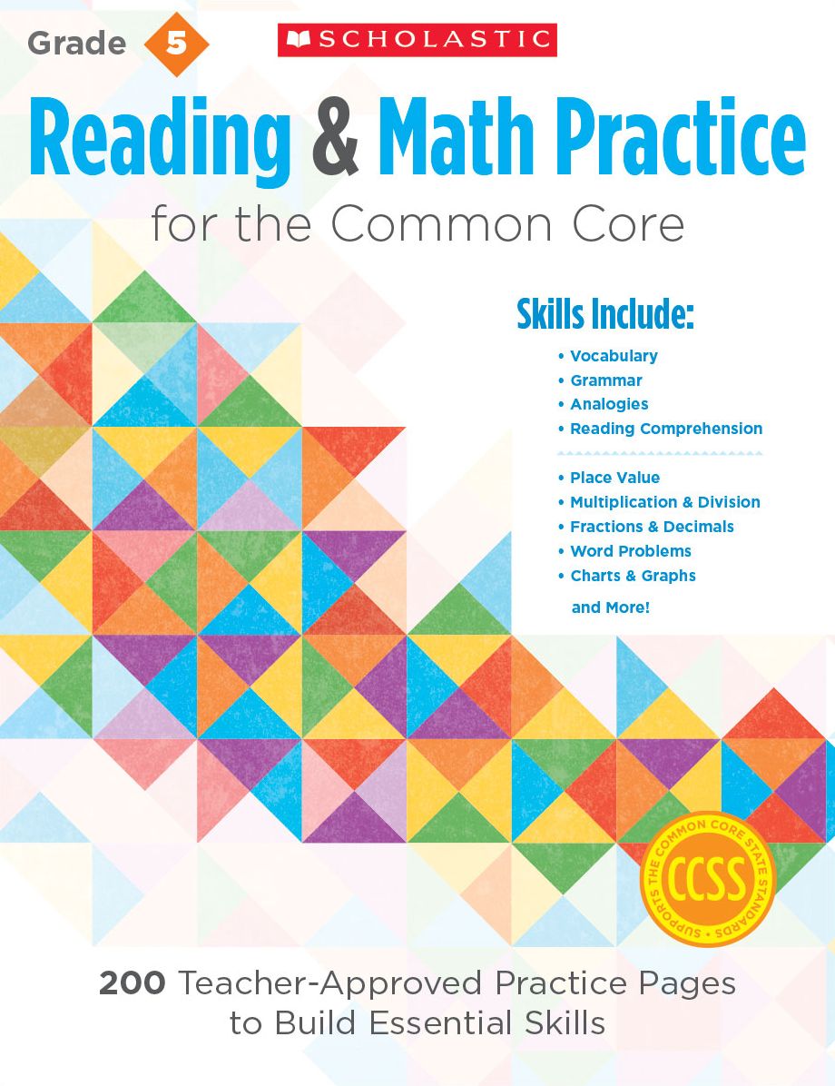 Reading & Math Practice: Grade 5: 200 Teacher-Approved Practice Pages to Build Essential Skills