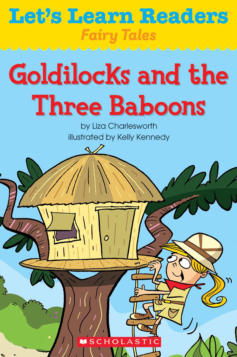 Let's Learn Readers: Goldilocks and the Three Baboons