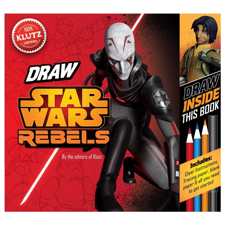 Star Wars Rebels: Be a "Trooper!" Draw Right Inside This Book