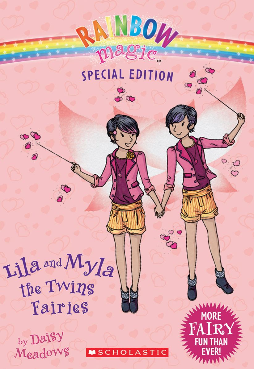Lila and Myla the Twins Fairies (Rainbow Magic: Special Edition Series)
