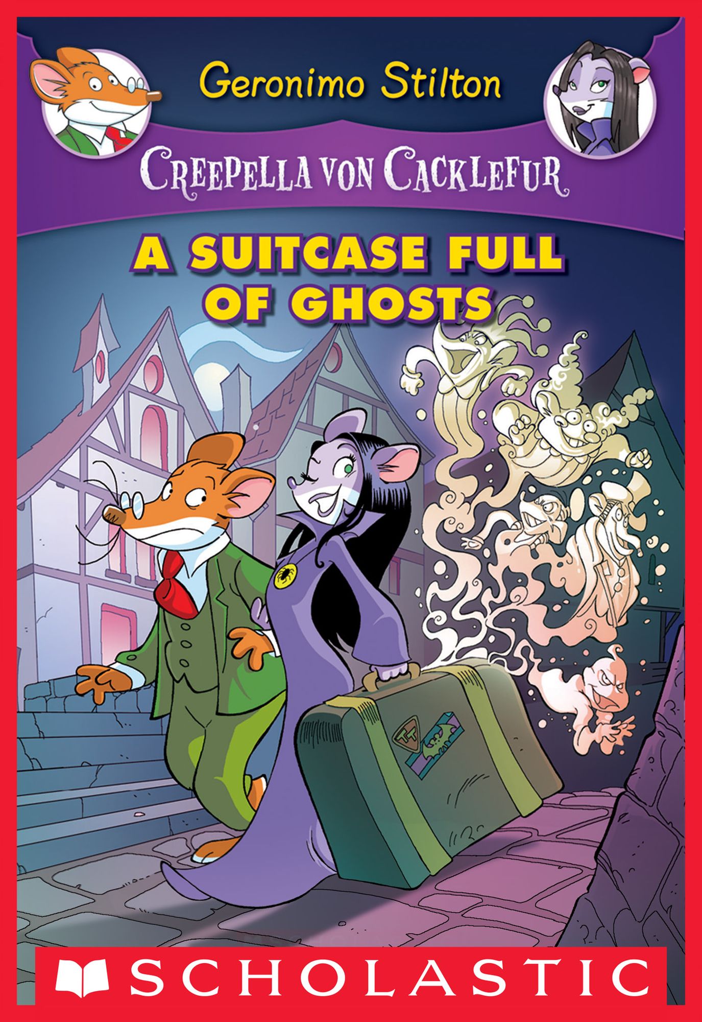 A Suitcase Full of Ghosts (Creepella von Cacklefur #7)