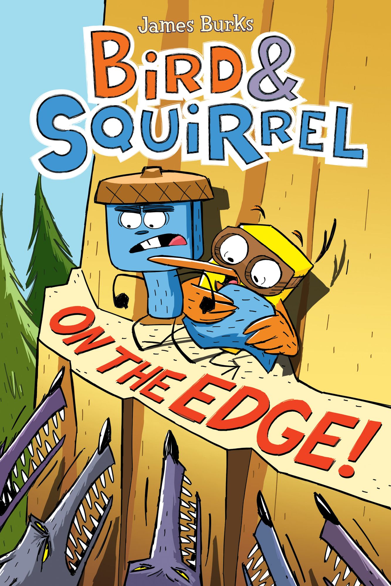Bird & Squirrel on the Edge!