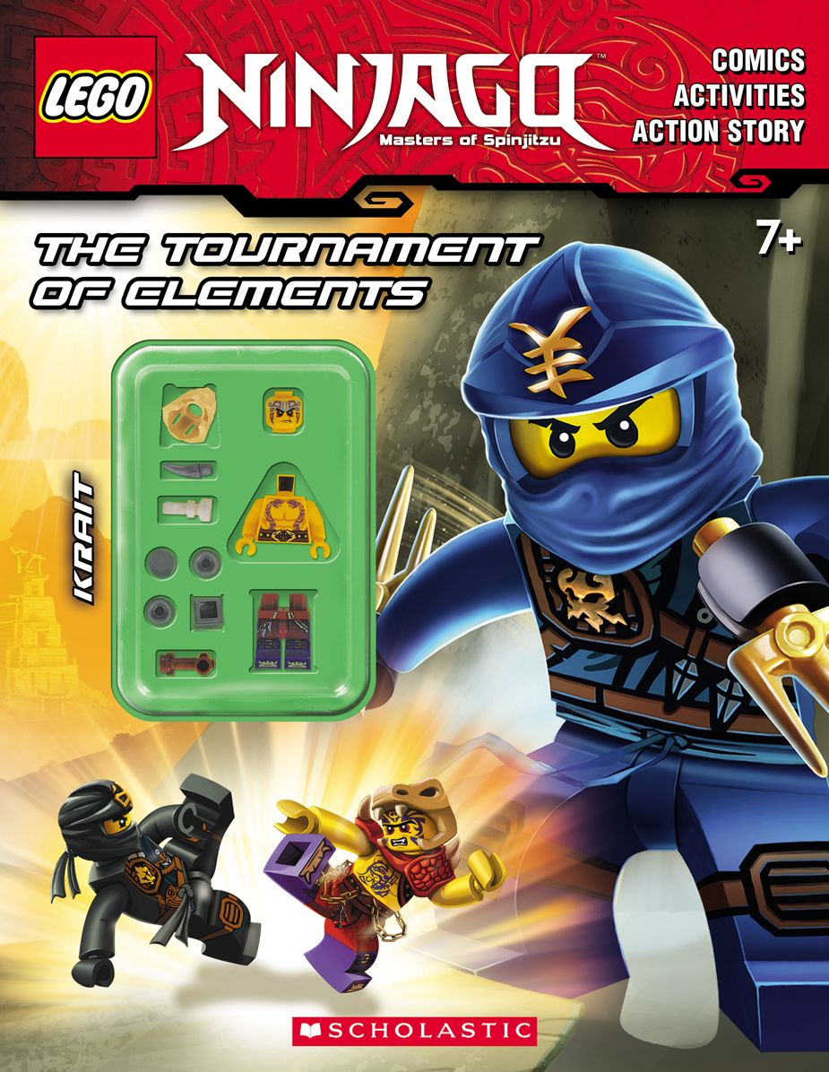 LEGO NINJAGO: The Tournament of Elements (Activity Book with Minifigure)