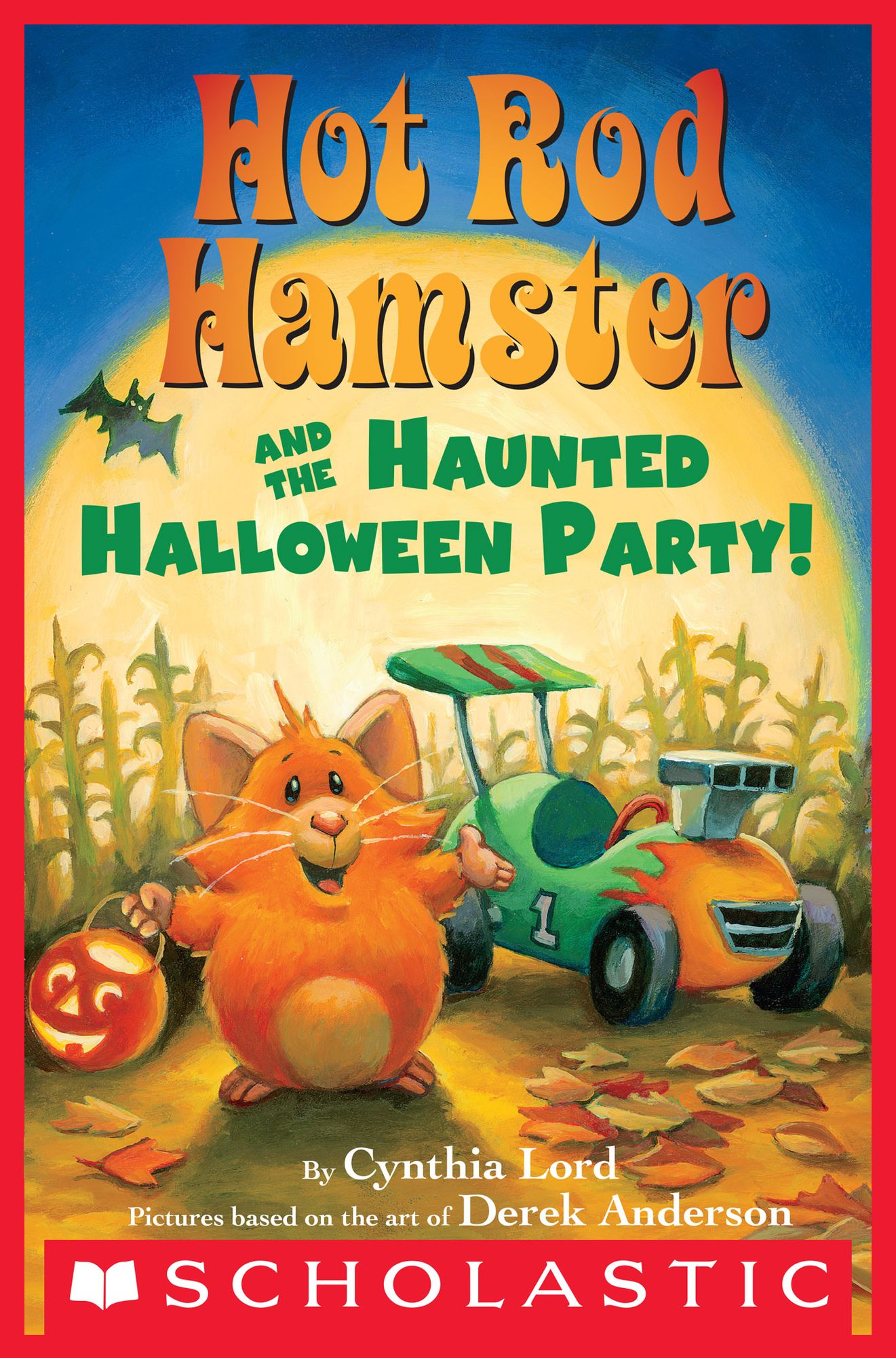 Hot Rod Hamster and the Haunted Halloween Party! (Scholastic Reader Series: Level 2)