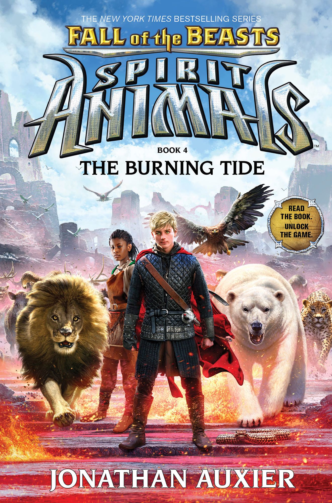 The Burning Tide (Spirit Animals: Fall of the Beasts Series #4)