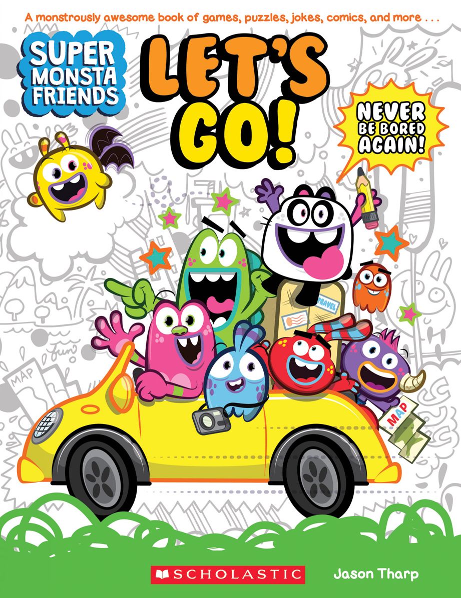 Let's Go! (Super Monsta Friends, Book 1)