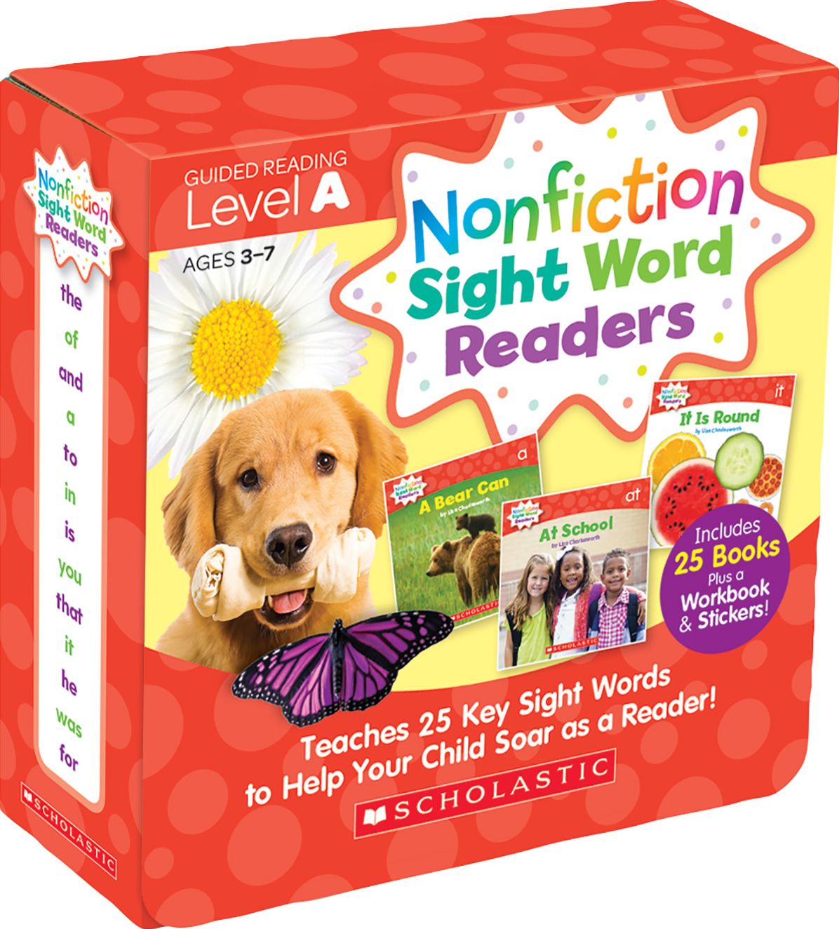 Nonfiction Sight Word Readers: Guided Reading Level A (Parent Pack): Teaches 25 key Sight Words to Help Your Child Soar as a Reader!