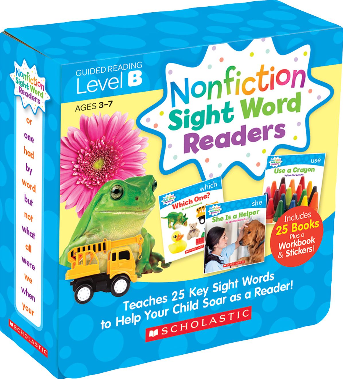 Nonfiction Sight Word Readers: Guided Reading Level B (Parent Pack): Teaches 25 key Sight Words to Help Your Child Soar as a Reader!