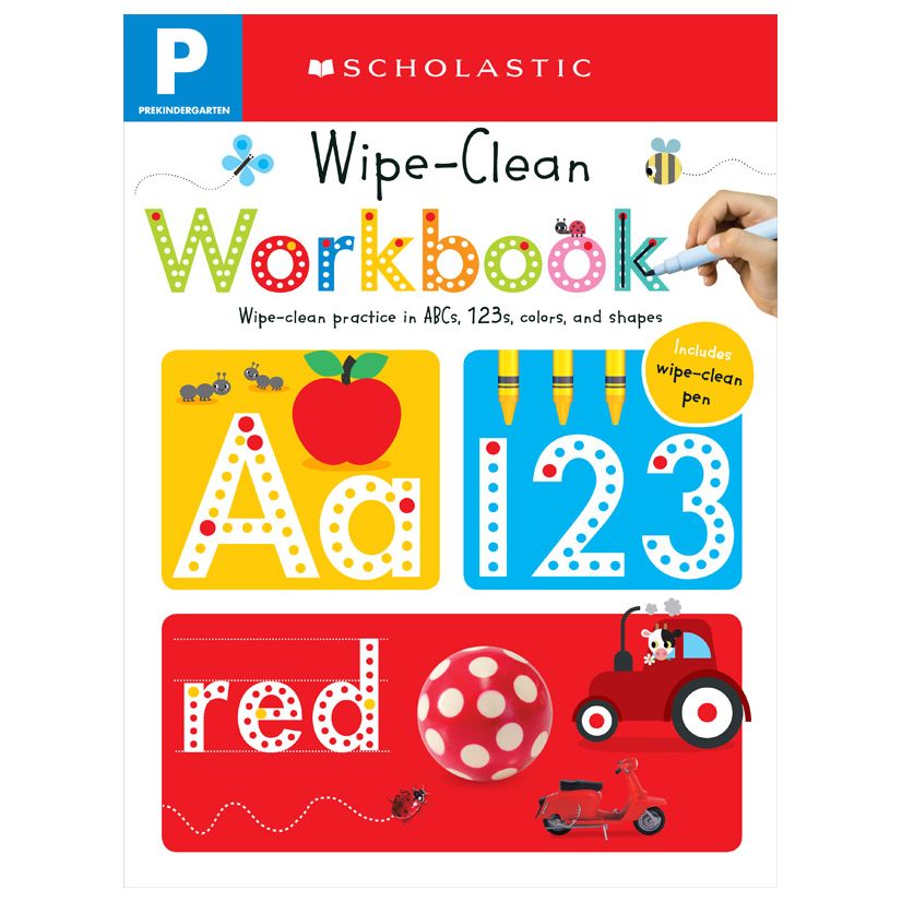 Wipe Clean Workbooks: Pre-K (Scholastic Early Learners)