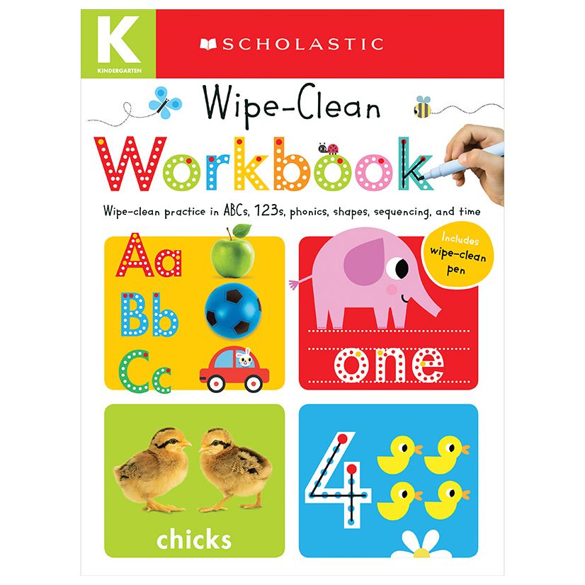 Wipe Clean Workbooks: Kindergarten (Scholastic Early Learners)