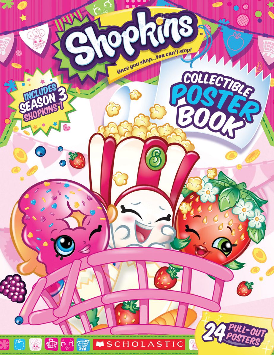 Shopkins Collectable Poster Book