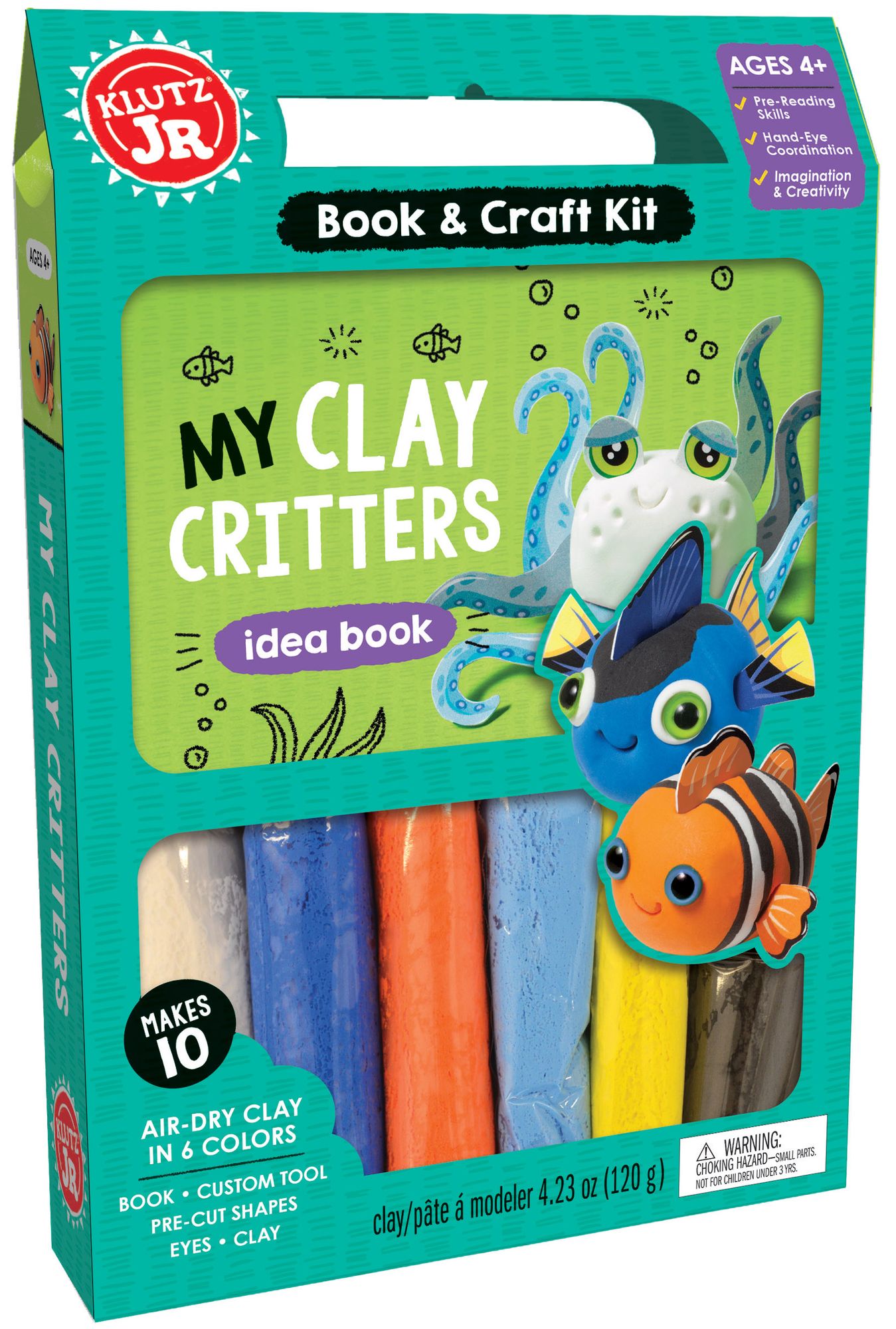 KLUTZ JR. MY CLAY CRITTERS