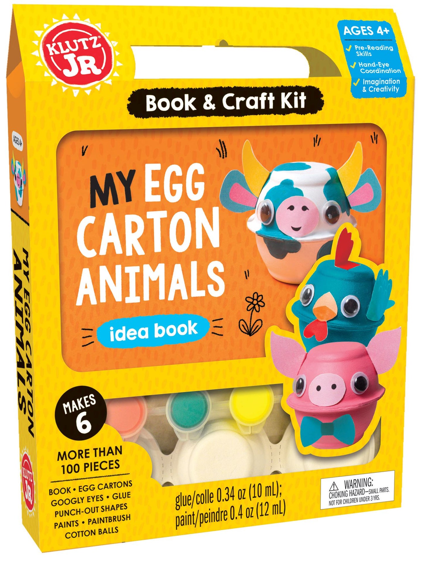 MY EGG CARTON ANIMALS