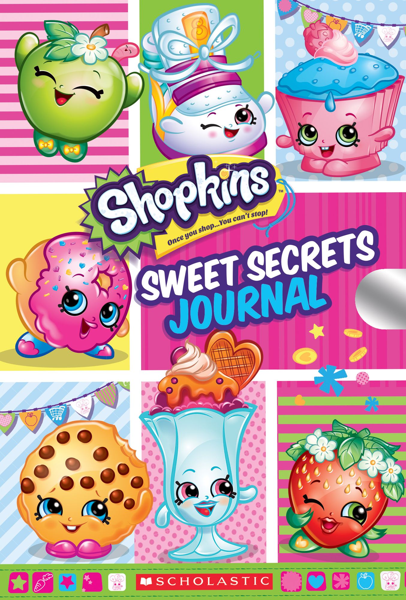 Sweet Secrets Journal (Shopkins: Locking Journal)