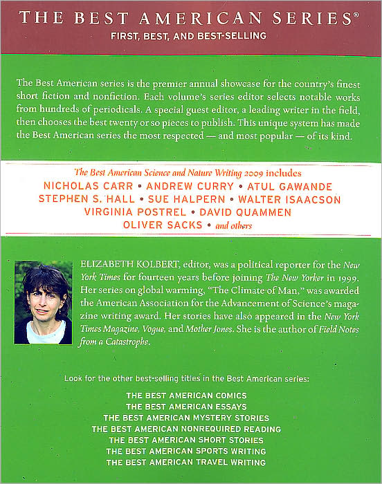 The Best American Science and Nature Writing 2009