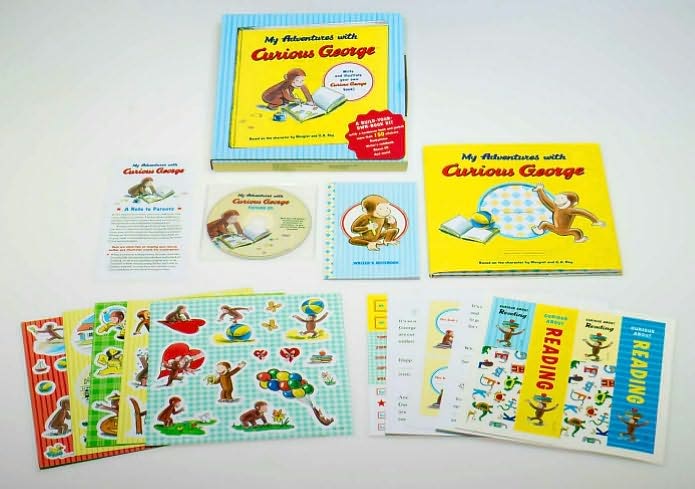 My Adventures with Curious George: A Build-Your-Own-Book Kit