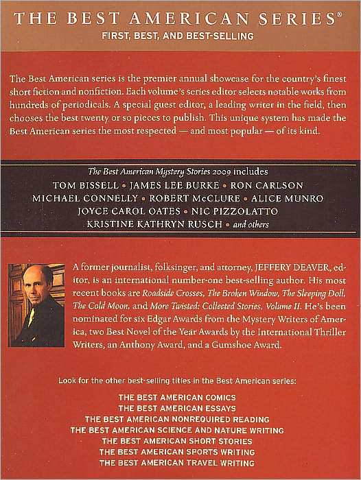 The Best American Mystery Stories 2009