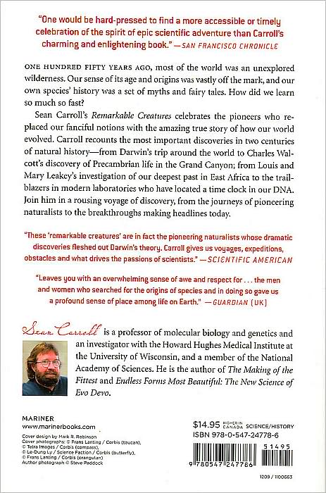 Remarkable Creatures: Epic Adventures in the Search for the Origins of Species