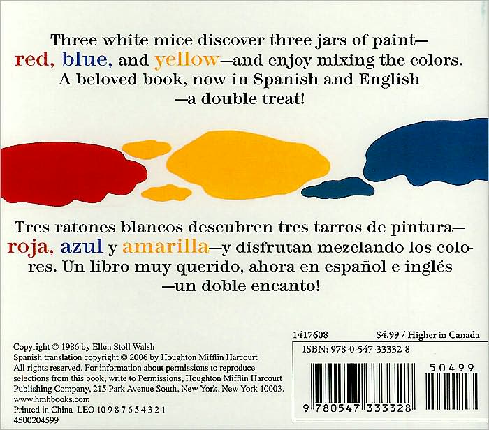 Pintura de raton/Mouse Paint Bilingual Boardbook